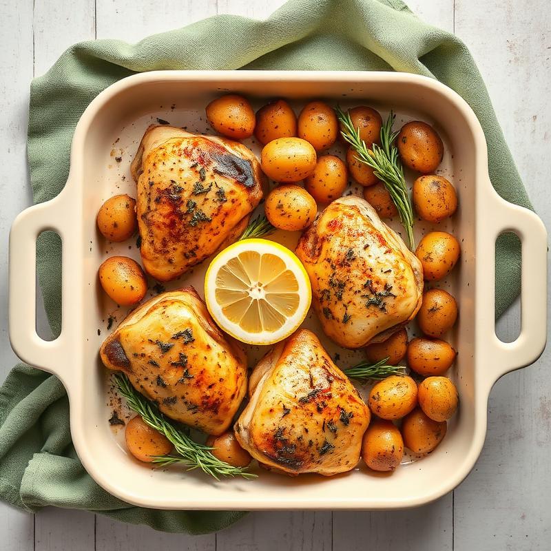 Lemon Herb Sheet-Pan Chicken